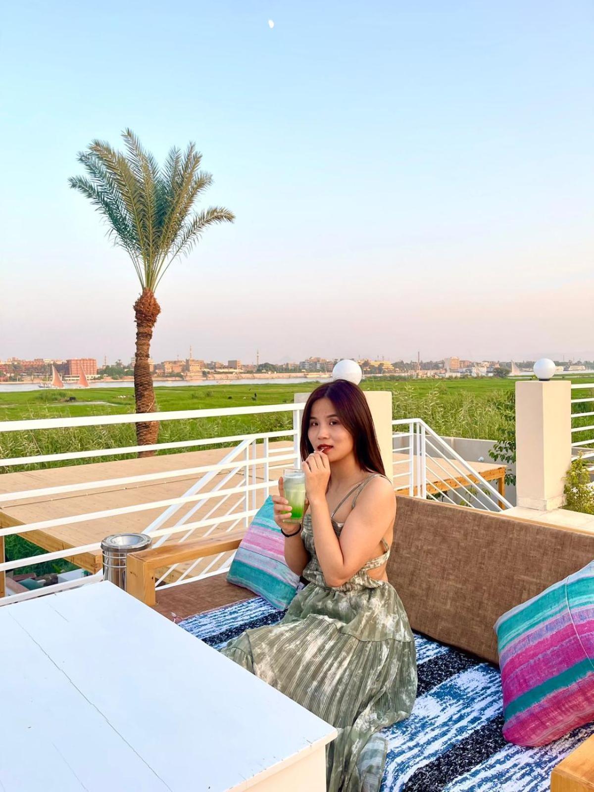 לוקסור Royal Nile Villas - Pool View Apartment 2 מראה חיצוני תמונה